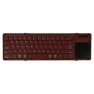 B077T Portable Foldable Wireless Bluetooth Keyboard With Touchpad