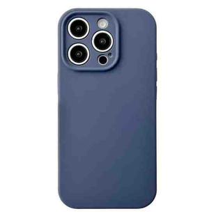 For iPhone 13 Pro PU Hybrid TPU MagSafe IC Chip Phone Case(Dark blue)