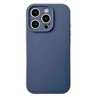 For iPhone 16 Pro Max PU Hybrid TPU MagSafe IC Chip Phone Case(Dark blue)