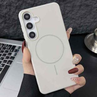 For Samsung Galaxy S25+ 5G Glossy TPU Shockproof MagSafe Phone Case(Rock Color)