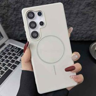 For Samsung Galaxy S25 Ultra 5G Glossy TPU Shockproof MagSafe Phone Case(Rock Color)