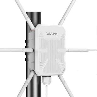 WAVLINK WN588HX3 AX3000 Outdoor WiFi Extender with 6 Antennas Dual Band WiFi Repeater, Plug:UK Plug