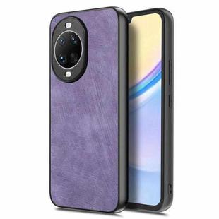 For Huawei nova 14 Vintage Leather PC Back Cover Phone Case(Purple)