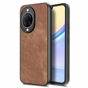 For Huawei nova 14 Pro Vintage Leather PC Back Cover Phone Case(Brown)