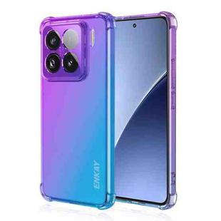 For Xiaomi 15 Pro ENKAY Hat-Prince Gradient Airbag TPU Phone Case(Purple Blue)