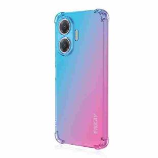 For Xiaomi Poco F7 / Redmi Turbo 4 Pro ENKAY Hat-Prince Gradient Airbag TPU Phone Case(Blue Pink)