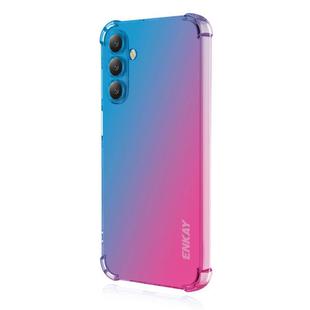 For Samsung Galaxy A16 4G / 5G ENKAY Hat-Prince Gradient Airbag TPU Phone Case(Blue Pink)