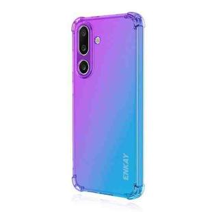 For Samsung Galaxy M56 ENKAY Hat-Prince Gradient Airbag TPU Phone Case(Purple Blue)