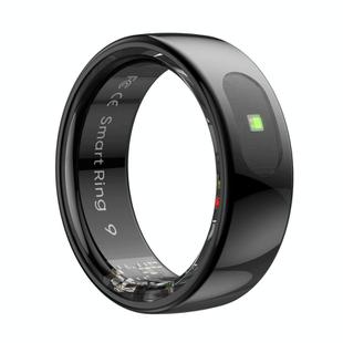 R08 SIZE 8 Smart Ring, Support Heart Rate / Blood Oxygen / Sleep / Multiple Sports Modes(Black)
