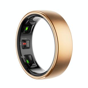 R10 SIZE 12 Smart Ring, Support Heart Rate / Blood Oxygen / Sleep / Multiple Sports Modes(Gold)