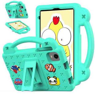 For Alldocube iPlay 50 Mini Pro 2023 8.4 Handle Kickstand Children EVA Shockproof Tablet Case(Mint Green)