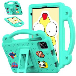 For NEC Lavie Tab T11 T1155 2024 Handle Kickstand Children EVA Shockproof Tablet Case(Mint Green)