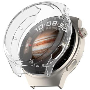 For Huawei Watch 4  Electroplated Full Coverage TPU Watch Protective Case(Transparent Color)