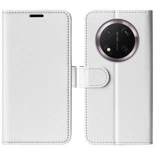 For Honor X9C R64 Texture Horizontal Flip Leather Phone Case(White)