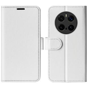 For Honor Magic 7 Pro R64 Texture Horizontal Flip Leather Phone Case(White)