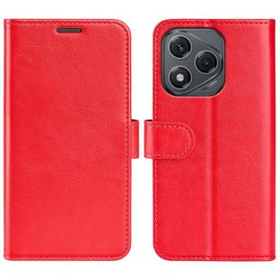 For Honor 400 Lite R64 Texture Horizontal Flip Leather Phone Case(Red)