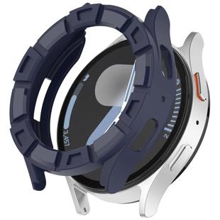 For Samsung Galaxy Watch 7 44mm Armour Hollow TPU Watch Protective Case(Midnight Blue)