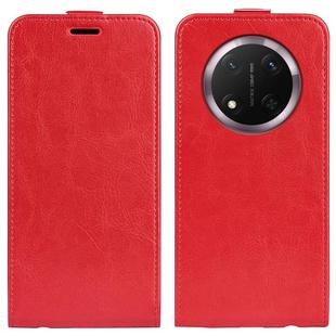 For Honor X9c R64 Texture Single Vertical Flip Leather Phone Case(Red)