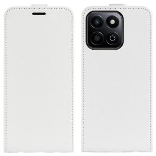 For Honor 200 Smart R64 Texture Single Vertical Flip Leather Phone Case(White)