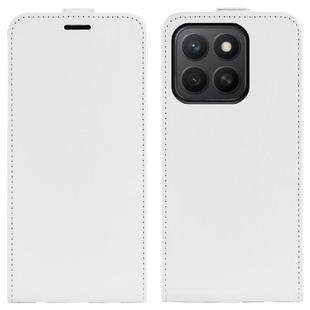 For Honor X8c 4G R64 Texture Single Vertical Flip Leather Phone Case(White)