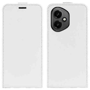 For Honor 400 Global R64 Texture Single Vertical Flip Leather Phone Case(White)