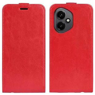 For Honor 400 Global R64 Texture Single Vertical Flip Leather Phone Case(Red)