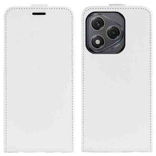 For Honor 400 Smart R64 Texture Single Vertical Flip Leather Phone Case(White)