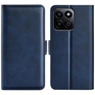 For Honor 200 Smart Dual-side Magnetic Buckle Horizontal Flip Leather Phone Case(Dark Blue)