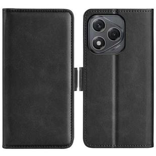 For Honor 400 Smart Dual-side Magnetic Buckle Horizontal Flip Leather Phone Case(Black)