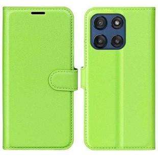 For Motorola Moto G Stylus 5G 2025 Litchi Texture Horizontal Flip Leather Phone Case with Holder(Green)