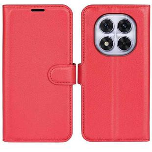For Xiaomi Redmi Note 14 Pro 5G Litchi Texture Horizontal Flip Leather Phone Case with Holder(Red)