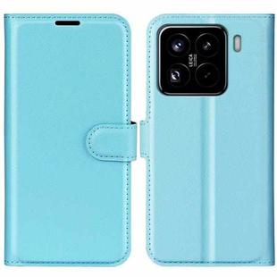For Xiaomi 15 Pro Litchi Texture Horizontal Flip Leather Phone Case with Holder(Blue)