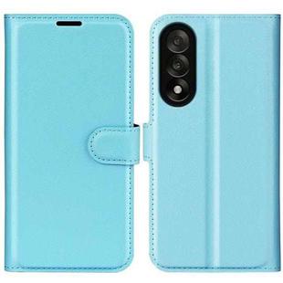 For OnePlus Nord 5 / Ace 5 Ultra Litchi Texture Horizontal Flip Leather Phone Case with Holder(Blue)