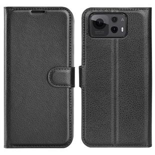 For Asus Zenfone 12 Ultra Litchi Texture Horizontal Flip Leather Phone Case with Holder(Black)