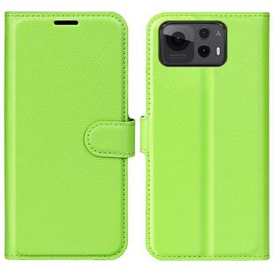 For Asus Zenfone 12 Ultra Litchi Texture Horizontal Flip Leather Phone Case with Holder(Green)