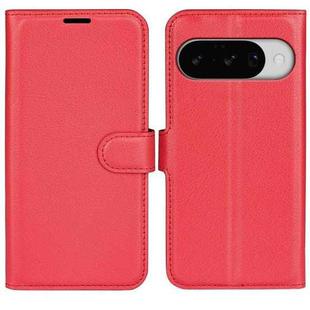 For Google Pixel 10 / 10 Pro Litchi Texture Horizontal Flip Leather Phone Case with Holder(Red)