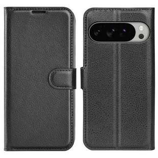 For Google Pixel 10 Pro XL Litchi Texture Horizontal Flip Leather Phone Case with Holder(Black)
