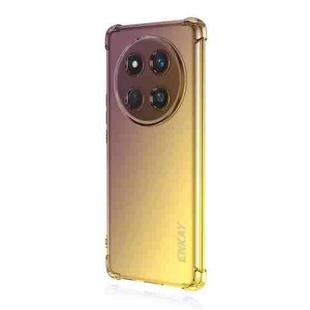For Honor X60 Pro 5G / X9c / Magic7 Lite ENKAY Hat-Prince Gradient Airbag TPU Phone Case(Purple Gold)