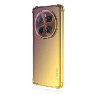 For Honor Magic7 Pro ENKAY Hat-Prince Gradient Airbag TPU Phone Case(Purple Gold)