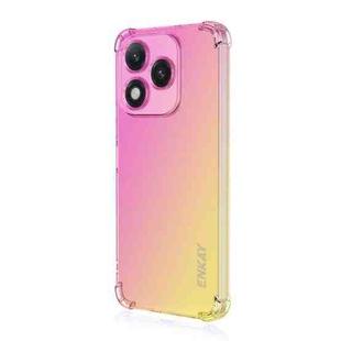 For Honor 400 Lite ENKAY Hat-Prince Gradient Airbag TPU Phone Case(Pink Gold)