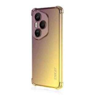 For Honor 400 Pro Global ENKAY Hat-Prince Gradient Airbag TPU Phone Case(Purple Gold)