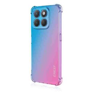 For Honor X6c 4G Global ENKAY Hat-Prince Gradient Airbag TPU Phone Case(Blue Pink)
