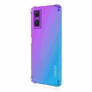 For Infinix GT 30 Pro 5G ENKAY Hat-Prince Gradient Airbag TPU Phone Case(Purple Blue)