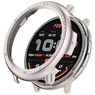 For Amazfit Active 2 A2437 Half Coverage PC Hollow Watch Protective Case(Starlight)