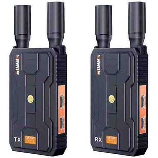 VRRIIS 097 4K HD Video HDMI Wireless Extender Kit Audio Video Wireless Transmitter Receiver, Plug:EU Plug