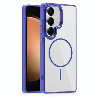 For Samsung Galaxy S23 FE 5G Star Shield Thin Circle MagSafe Phone Case(Blue)