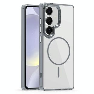 For Samsung Galaxy S24 5G Star Shield Thin Circle MagSafe Phone Case(Gray)
