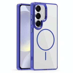 For Samsung Galaxy S24+ 5G Star Shield Thin Circle MagSafe Phone Case(Blue)