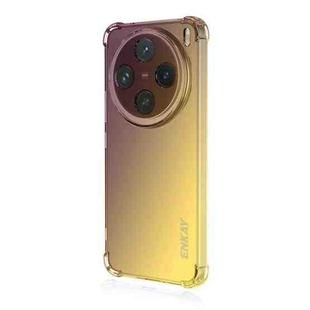 For vivo X200 ENKAY Hat-Prince Gradient Airbag TPU Phone Case(Purple Gold)