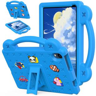 For Urao Jeazans OC101 / C107 Android 2024 Handle Kickstand Children EVA Shockproof Tablet Case(Sky Blue)